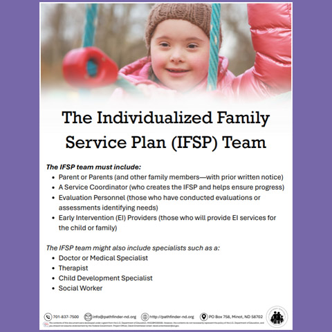 The Individualized Family Service Plan (IFSP) Team