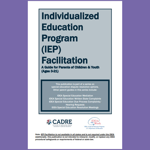 Individualized Education Program (IEP) Facilitation